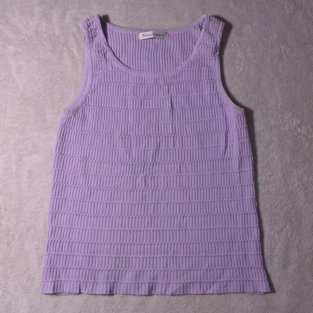 Lavender Knit Tank Top